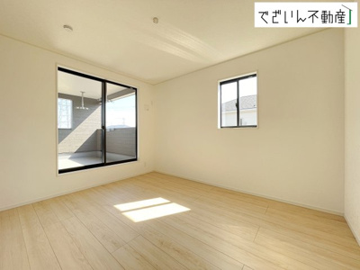 【洋室】 | CRADLE GARDEN本庄市下野堂第5　新築住宅 | ≪3号棟≫
現地(2026年4月撮影)