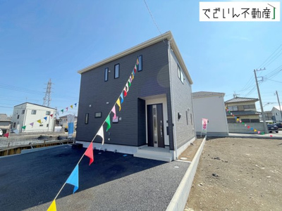 【外観】 | CRADLE GARDEN本庄市下野堂第5　新築住宅 | ≪3号棟≫
現地(2026年4月撮影)