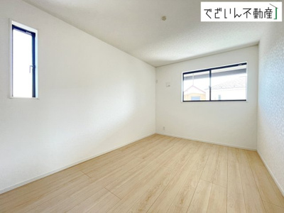 【洋室】 | CRADLE GARDEN本庄市下野堂第5　新築住宅 | ≪3号棟≫
現地(2026年4月撮影)