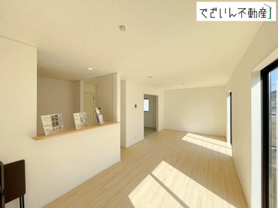 【居間・リビング】 | CRADLE GARDEN本庄市下野堂第5　新築住宅 | ≪3号棟≫
現地(2026年4月撮影)