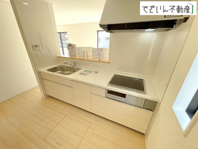 【キッチン】 | CRADLE GARDEN本庄市下野堂第5　新築住宅 | ≪3号棟≫
現地(2026年4月撮影)