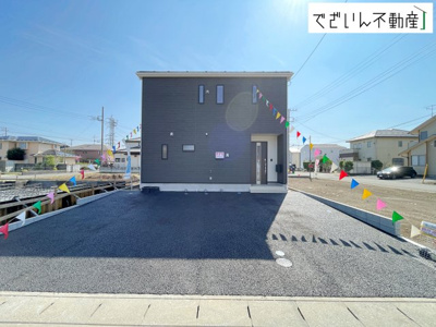 【外観】 | CRADLE GARDEN本庄市下野堂第5　新築住宅 | ≪3号棟≫
現地(2026年4月撮影)