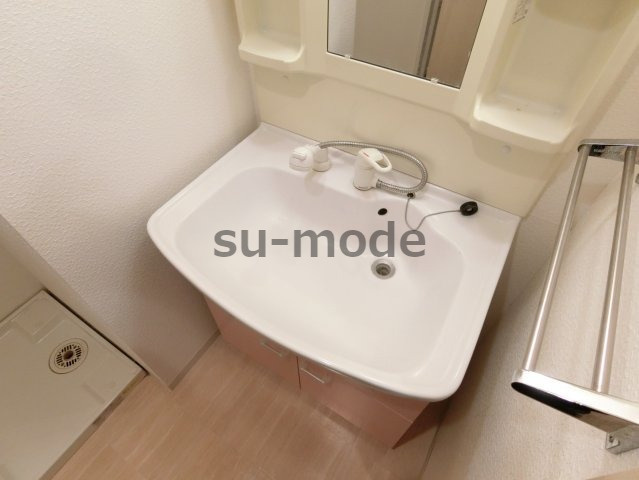 フロンティア中川の洗面所