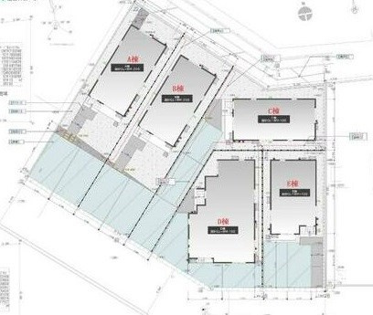 天白区焼山二丁目戸建賃貸Ａの区画図