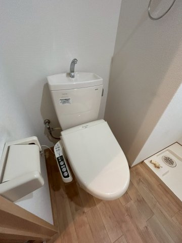 大阪市西区立売堀３丁目の賃貸マンションのトイレ