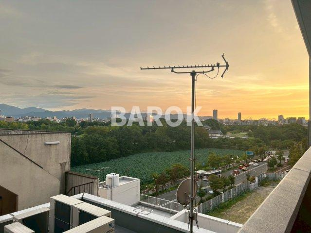 プレスタイル大濠公園のバルコニー