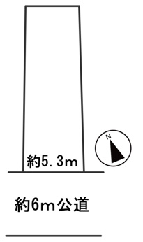 ６６３７９　岐阜市加納伏見町土地の画像