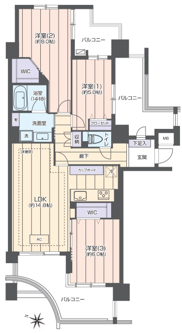 幡ヶ谷ハイムグランシス