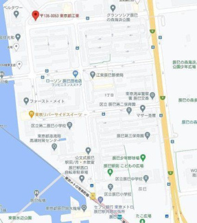 【地図】 | プレール・ドゥーク東雲