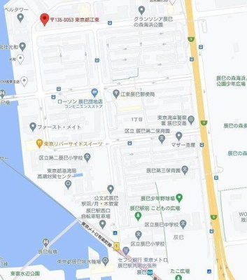 【地図】 | プレール・ドゥーク東雲