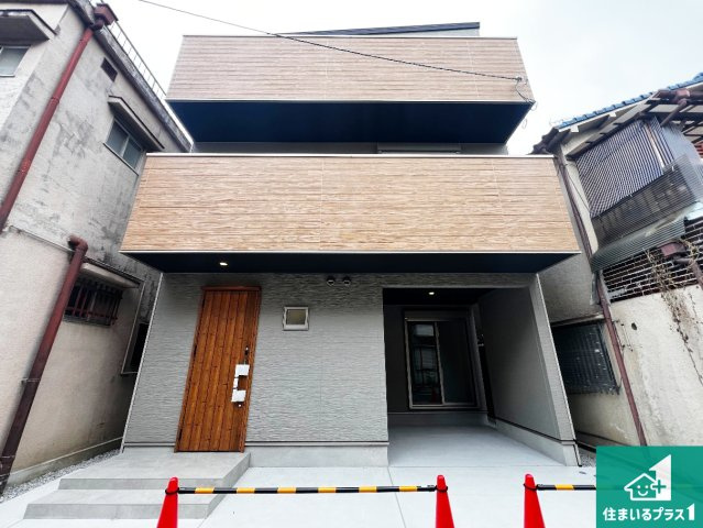 1(土)2(日)現地説明会！◆八尾市竹渕　限定1邸の外観|お客様に長く安心して住んでいだだける事にこだわった家づくり！住んでからのアフターサービスにもしっかりと取り組んでいます！