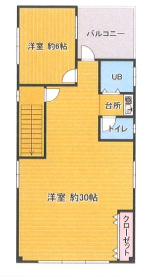 大阪市浪速区日本橋東２丁目の店舗事務所の間取り