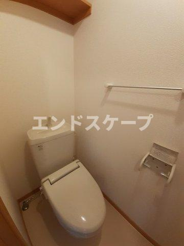 サンルームガルテンⅡのトイレ|高崎、前橋のお部屋探しはエンドスケープまで！お客様の理想お聞かせ下さい♪