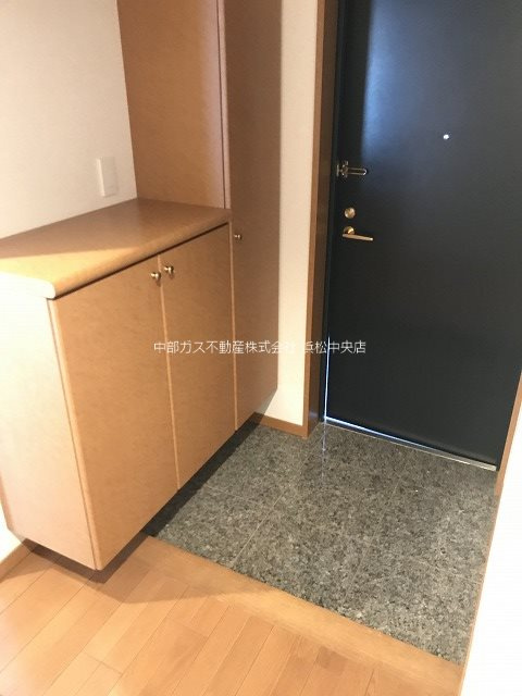 セントラルタワーの玄関