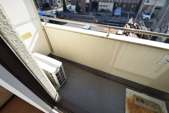 ラ・メゾン船橋のバルコニー|陽当たり良好なバルコニーです