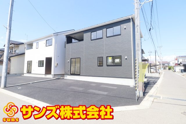郡山市富田町大徳南第21　　　2号棟　　小山田小学校、郡山第6中学区の外観|南東側から見た外観♪