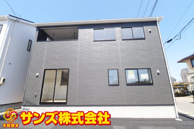郡山市富田町大徳南第21　　　2号棟　　小山田小学校、郡山第6中学区の外観|南側から見た外観♪