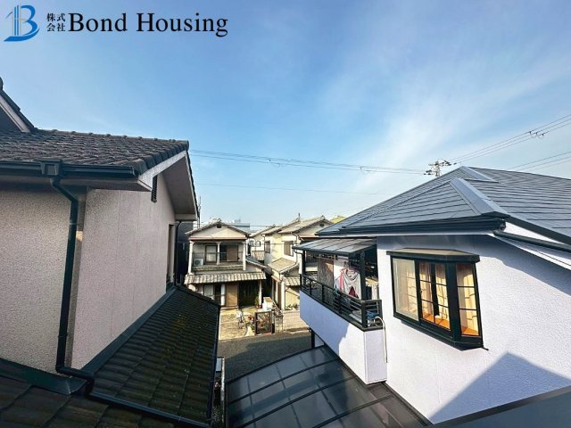 全居室収納あり・広々4LDK　魚住町清水　限定1棟のバルコニー