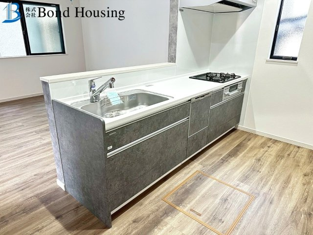 全居室収納あり・広々4LDK　魚住町清水　限定1棟のキッチン