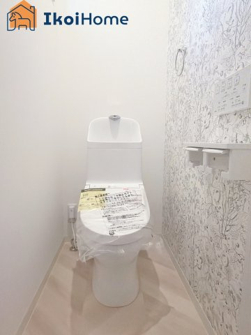 明石市魚住町清水　新築戸建のトイレ|【ホームページに現地動画掲載中】●年中無休：当日予約可●ウォシュレット、暖房便座が標準装備！