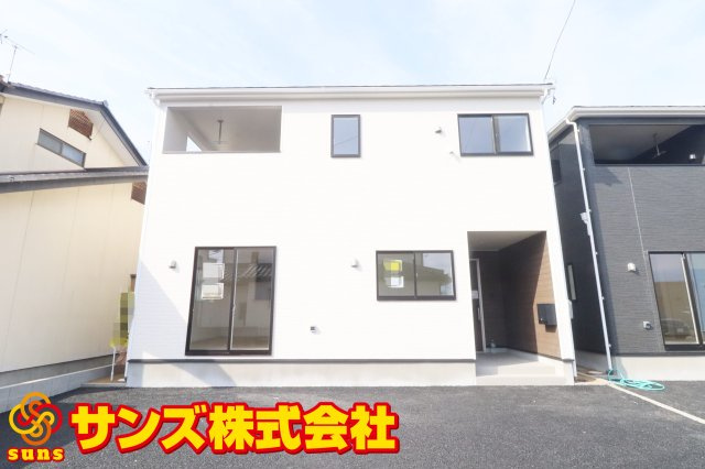 郡山市富田町大徳南第21　　　3号棟　　小山田小学校、郡山第6中学区の外観|南側から見た外観