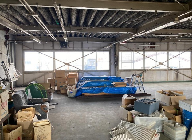 大阪市平野区加美南２丁目の倉庫の内装