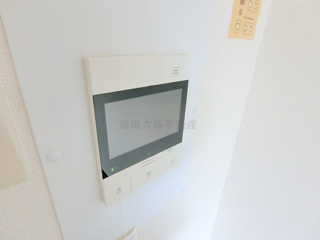 グローリア初穂東糀谷の設備|モニター付きインターホン