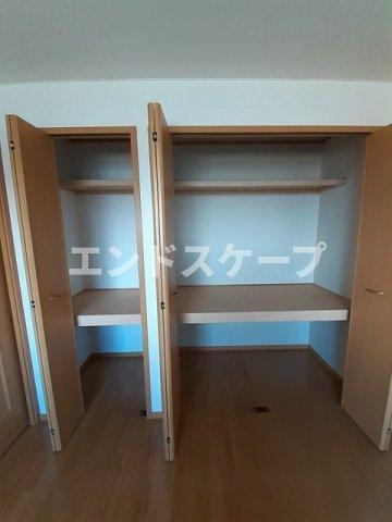 サン・ヴィレッジＡの収納|高崎、前橋のお部屋探しはエンドスケープまで！お客様の理想お聞かせ下さい♪