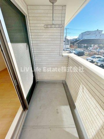 プラシード　カーサⅠのバルコニー