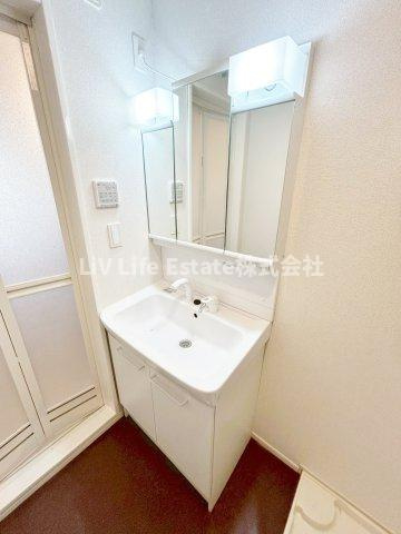 プラシード　カーサⅠの洗面所