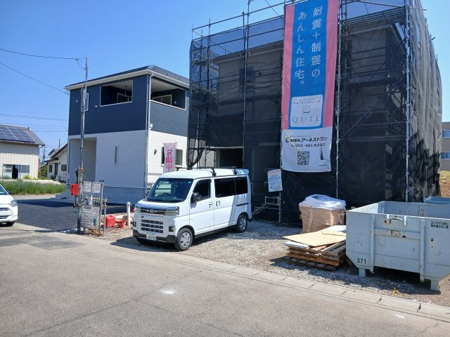 本庄市小島第５　の外観パース|現地現況（2026年04月03日）撮影