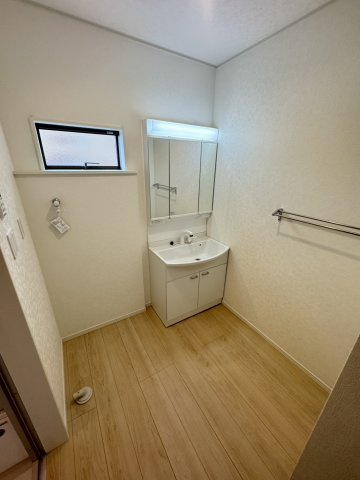 本庄市小島第５　の独立洗面台|２号棟現地洗面所（2026年06月27日）撮影