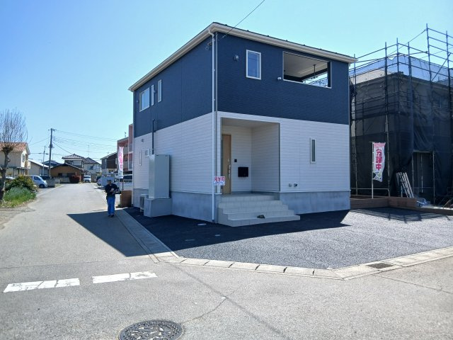 本庄市小島第５　の外観|１号棟現地外観（2026年04月03日）撮影