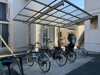 【その他共用部分】 | メゾンカワクボ | 敷地内駐輪場