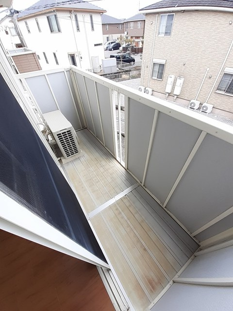 レジデンス　ファミリア　Ｄのバルコニー|バルコニー