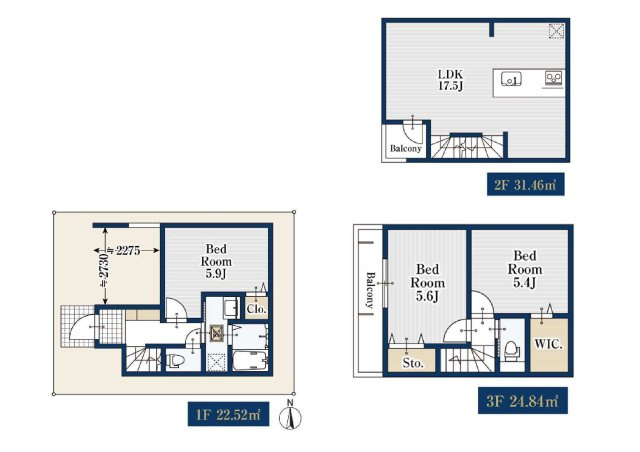 ＪＲ南武線「矢向」新築戸建の画像