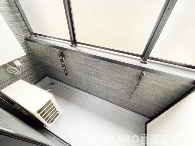 セレニティ加美南A棟のバルコニー