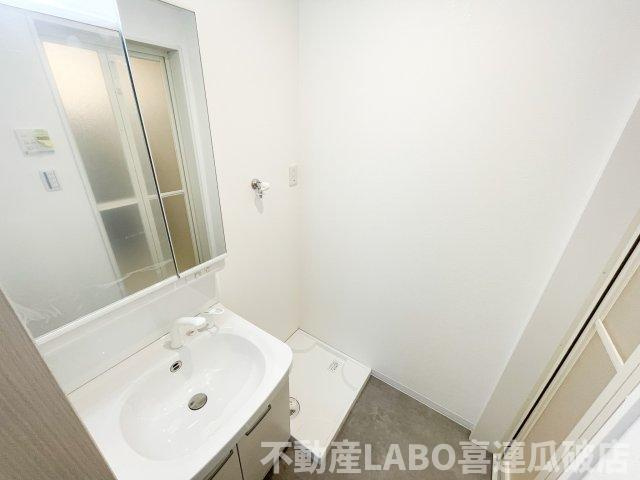 セレニティ加美南A棟の洗面所