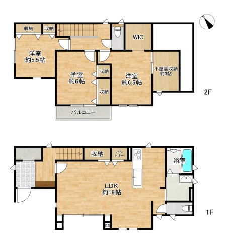  (弊社お問合せの方限定・5年保証プレゼント)仙台市太白区八木山南１丁目の間取り