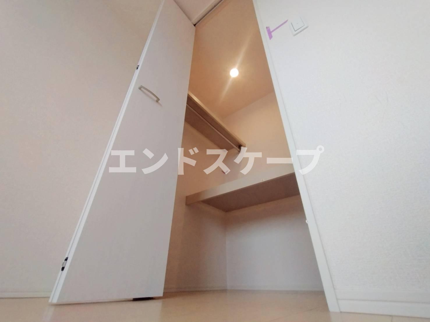 プラシード　Ⅱの収納|高崎、前橋のお部屋探しはエンドスケープまで！お客様の理想お聞かせ下さい♪