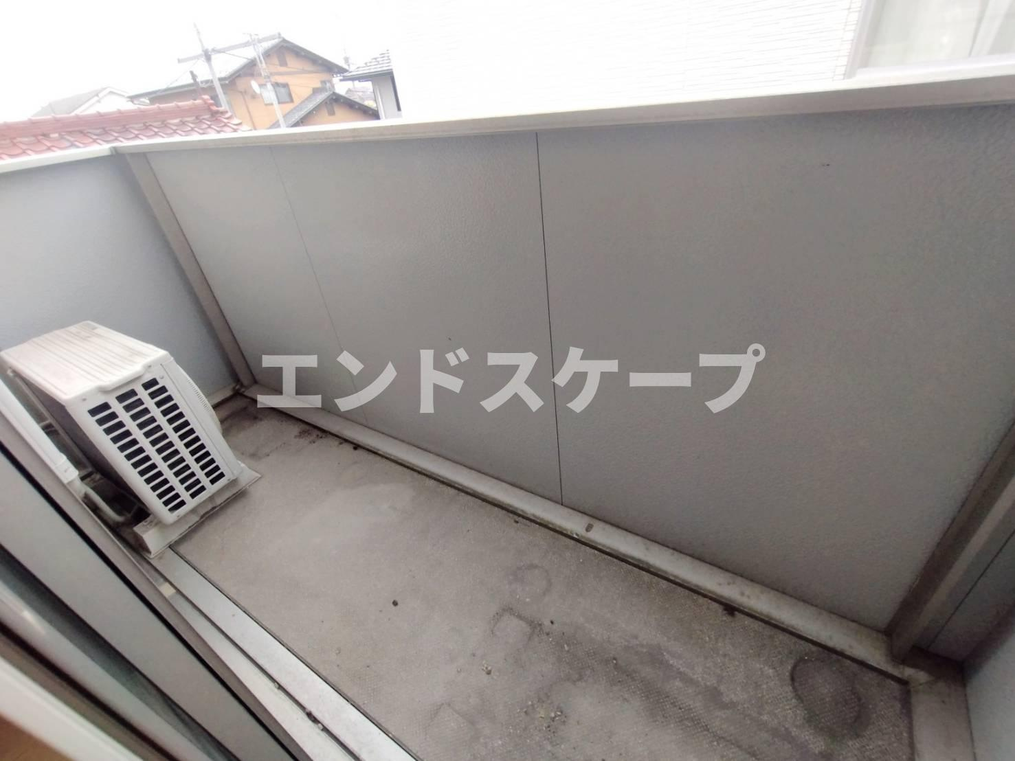 プラシード　Ⅱのバルコニー|高崎、前橋のお部屋探しはエンドスケープまで！お客様の理想お聞かせ下さい♪