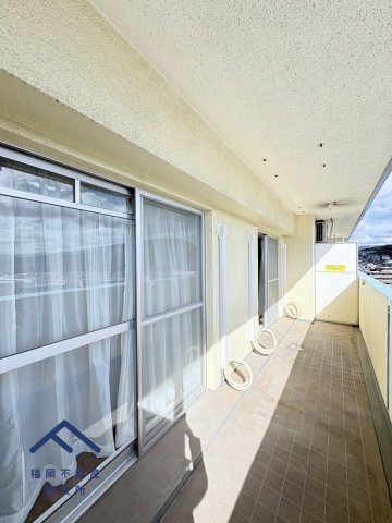 ロワールマンション青葉WESTのバルコニー