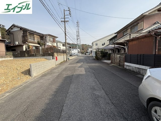 小牧市大字本庄字郷浦　新築戸建の前面道路含む現地写真|前面道路含む現地写真です