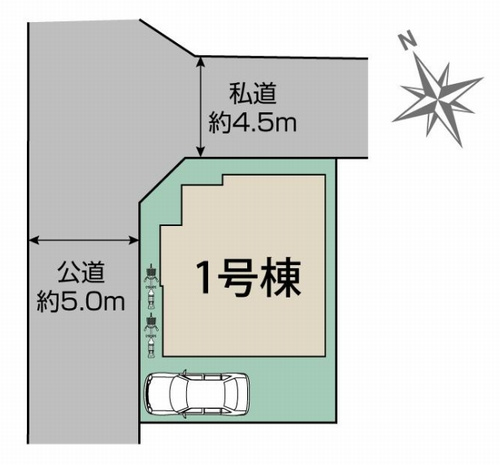 【区画図】 | 【仲介手数料０円】相模原市緑区西橋本3丁目　新築一戸建て | 相模原市緑区西橋本3丁目　新築一戸建て