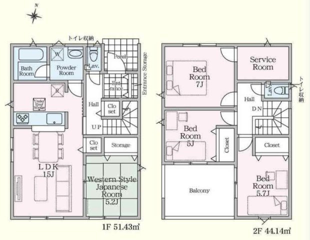 【間取り】 | 久喜市青毛第3　新築戸建　全3棟　3号棟