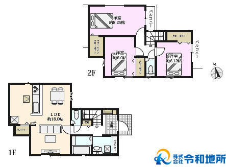 新築戸建　茅ヶ崎市松林1丁目2期の間取り