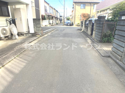 【前面道路含む現地写真】 | 所沢市北所沢町