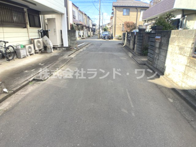 【前面道路含む現地写真】 | 所沢市北所沢町