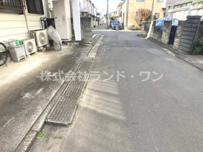 【前面道路含む現地写真】 | 所沢市北所沢町