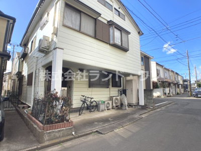 【前面道路含む現地写真】 | 所沢市北所沢町 | 古家あり、現況渡し